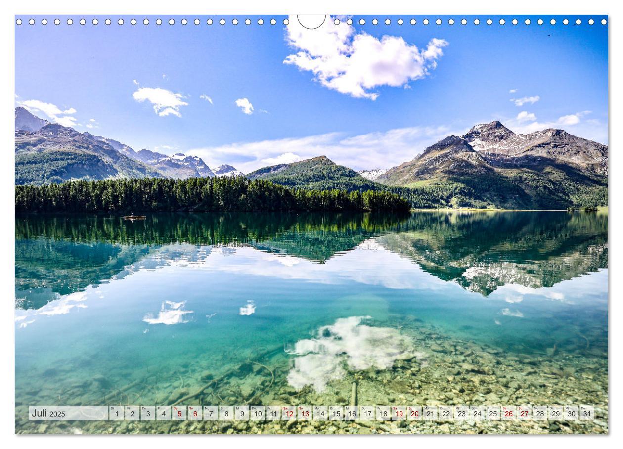 Bild: 9783383912504 | Silsersee Engadin (Wandkalender 2025 DIN A3 quer), CALVENDO...