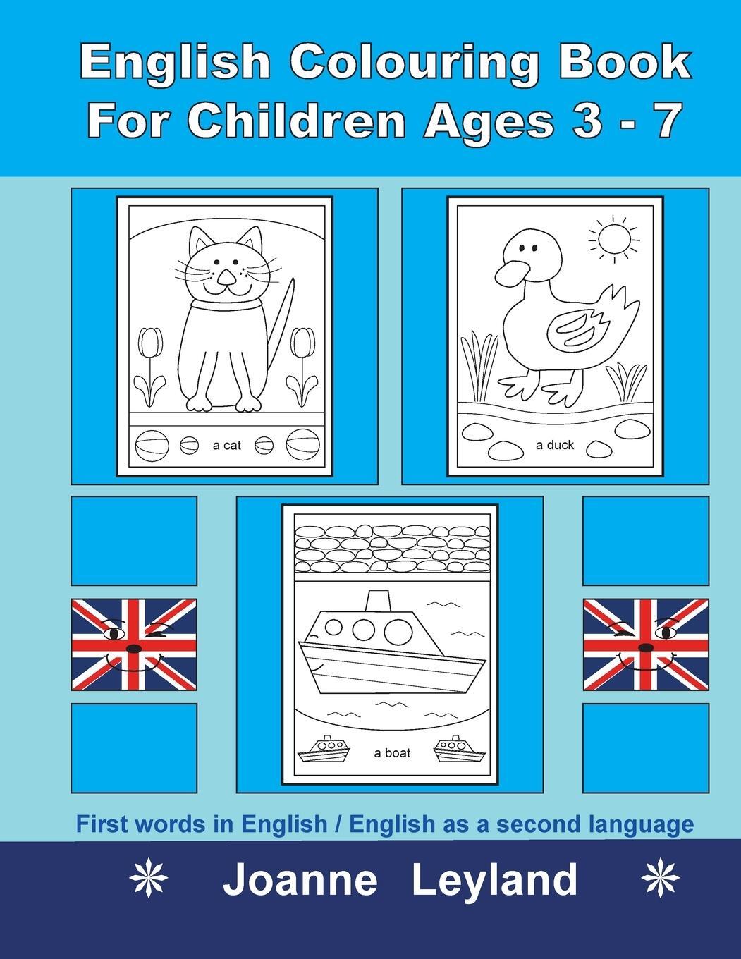 Cover: 9781914159978 | English Colouring Book For Children Ages 3-7 | Joanne Leyland | Buch