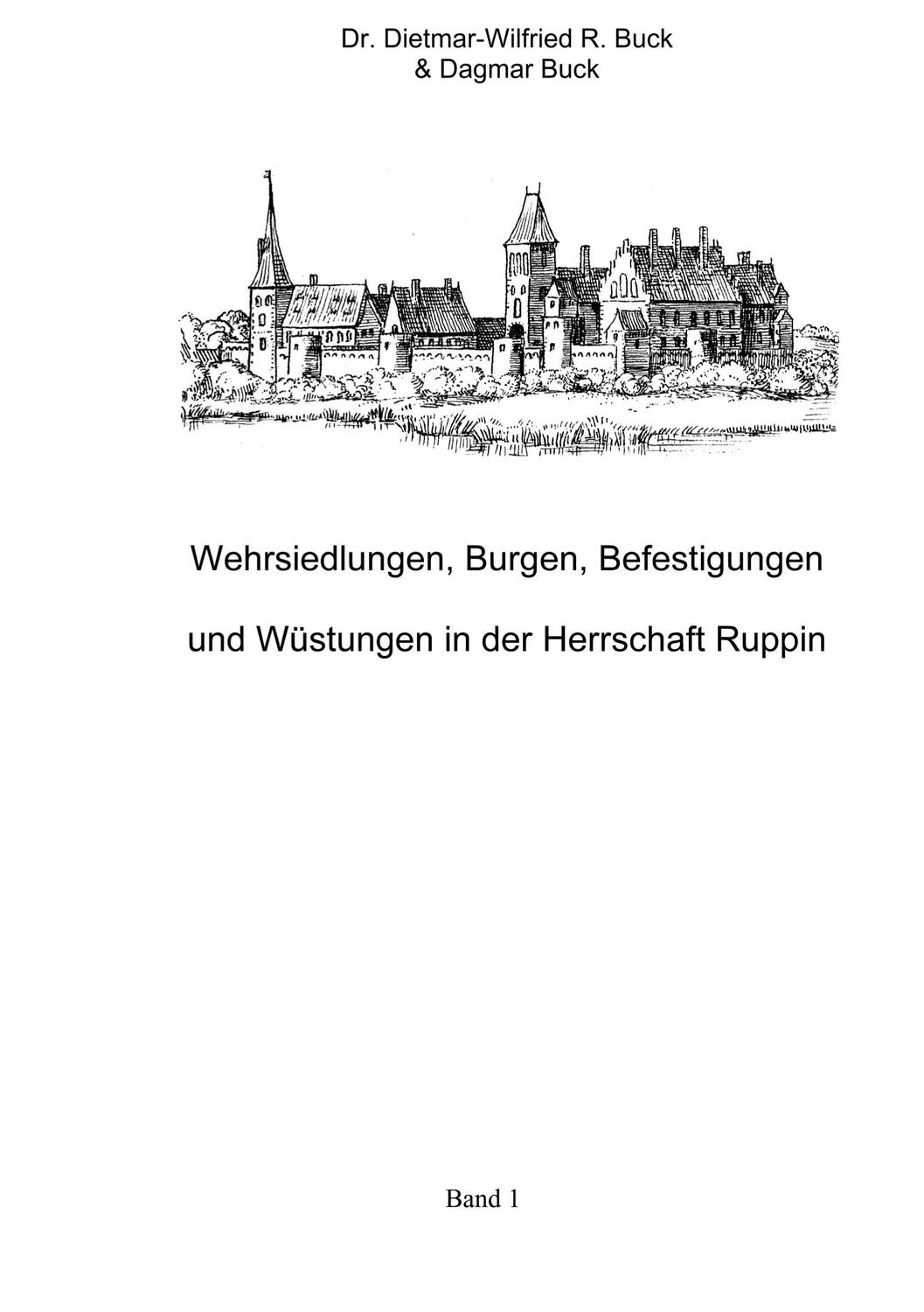 Cover: 9783734725869 | Wehrsiedlungen, Burgen, Befestigungen und Wüstungen in der...
