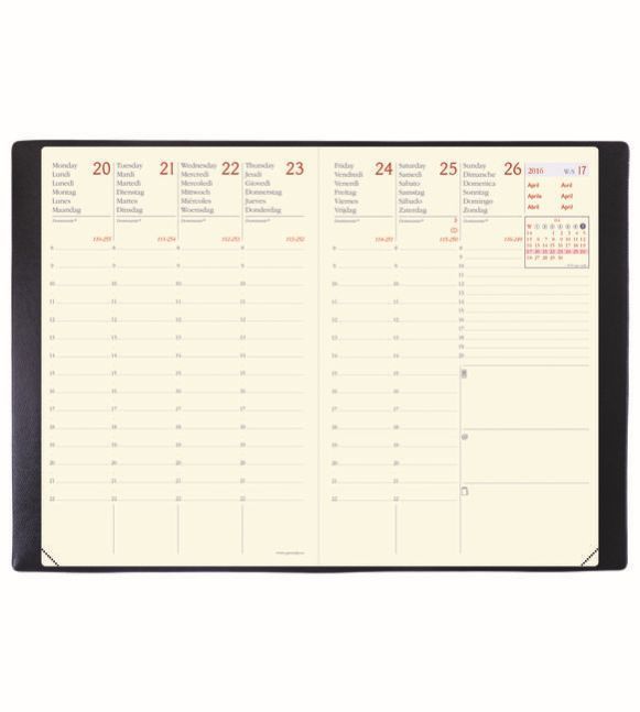 Bild: 3371010136780 | Geschäftbus VZ, Kalender-Einlage | Kalender | Mit Eckperforation