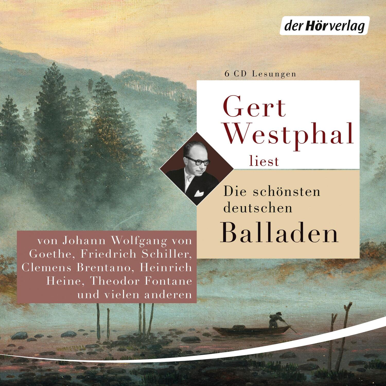 Cover: 9783844526639 | Gert Westphal liest: Die schönsten deutschen Balladen | Audio-CD