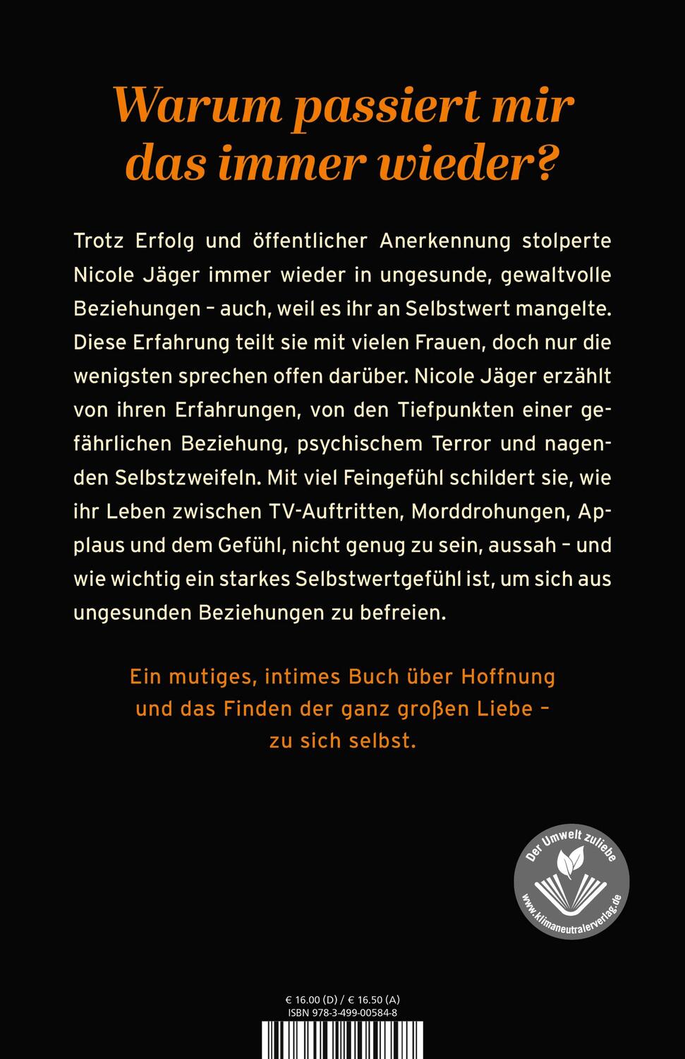 Rückseite: 9783499005848 | Unkaputtbar | Nicole Jäger | Taschenbuch | 256 S. | Deutsch | 2021