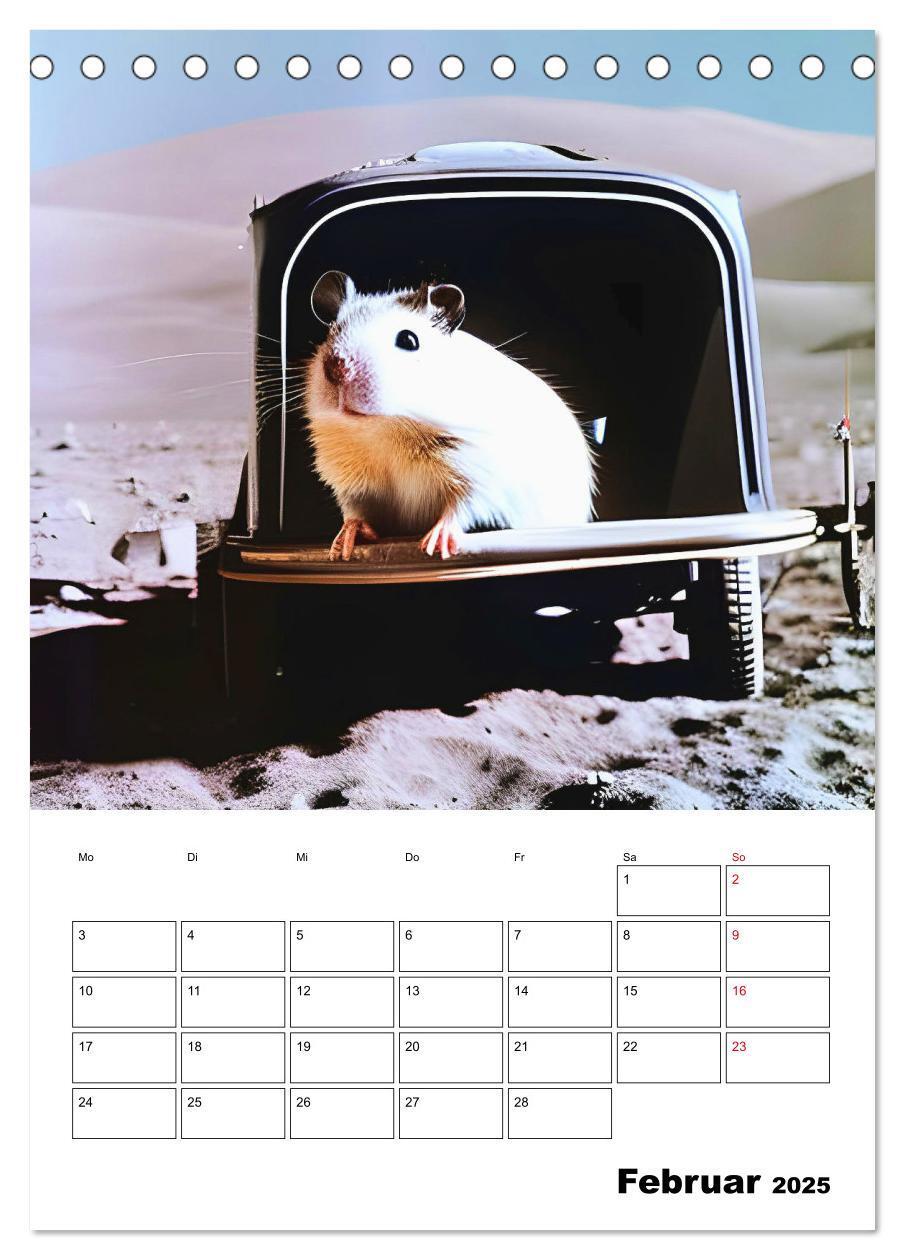 Bild: 9783435869992 | Space Hamster - Mit KI Hamster Astronauten im Weltall...