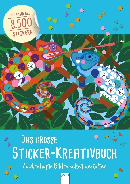 Cover: 9783401712321 | Das große Sticker-Kreativbuch. Zauberhafte Bilder selbst gestalten