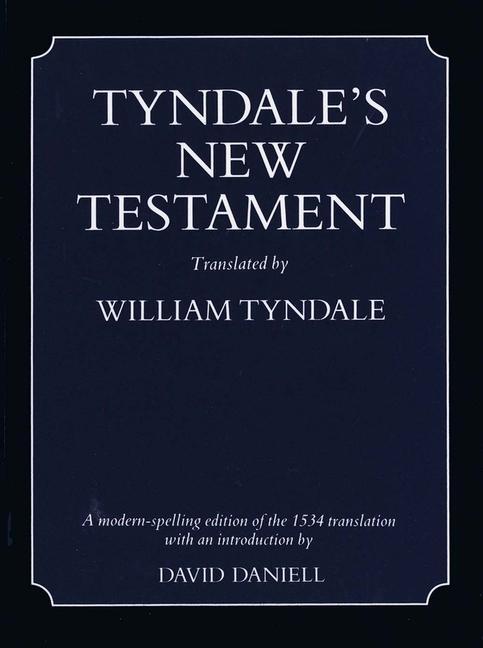 Cover: 9780300065800 | Tyndale's New Testament | Taschenbuch | Englisch | 1995