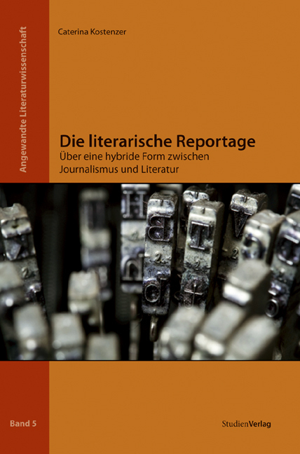 Cover: 9783706548243 | Die literarische Reportage | Caterina Kostenzer | Taschenbuch | 196 S.