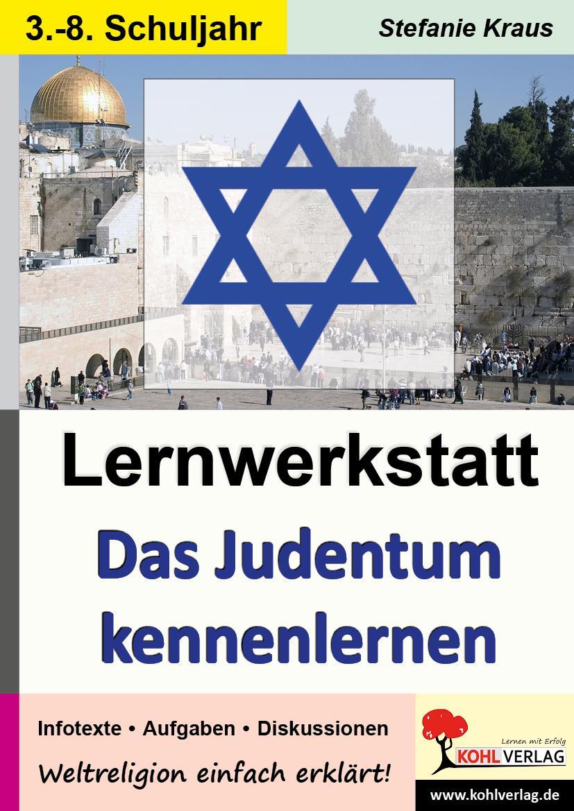 Cover: 9783866324961 | Lernwerkstatt Das Judentum kennenlernen | Stefanie Kraus | Taschenbuch