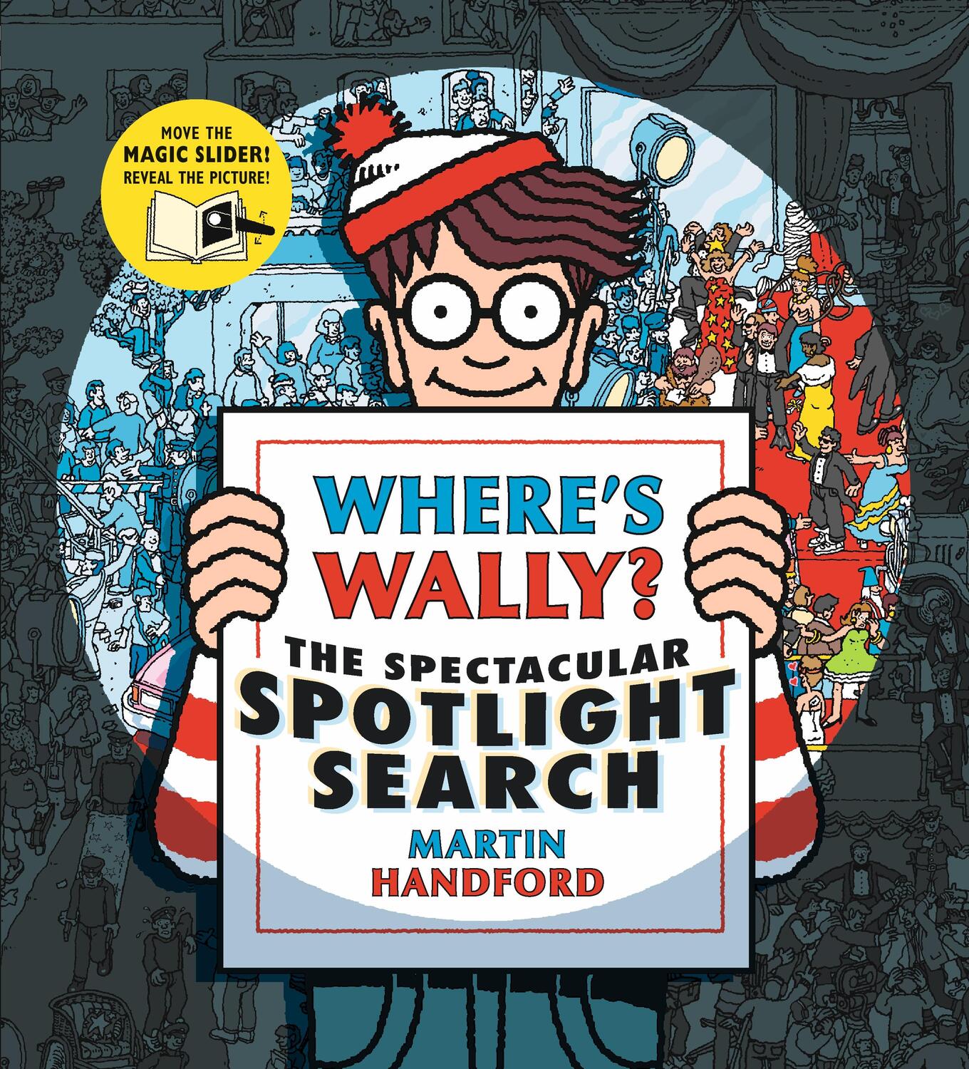 Cover: 9781406381191 | Where's Wally? The Spectacular Spotlight Search | Martin Handford