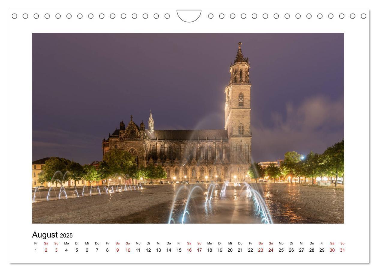 Bild: 9783435204632 | Blue Times - Magdeburg (Wandkalender 2025 DIN A4 quer), CALVENDO...