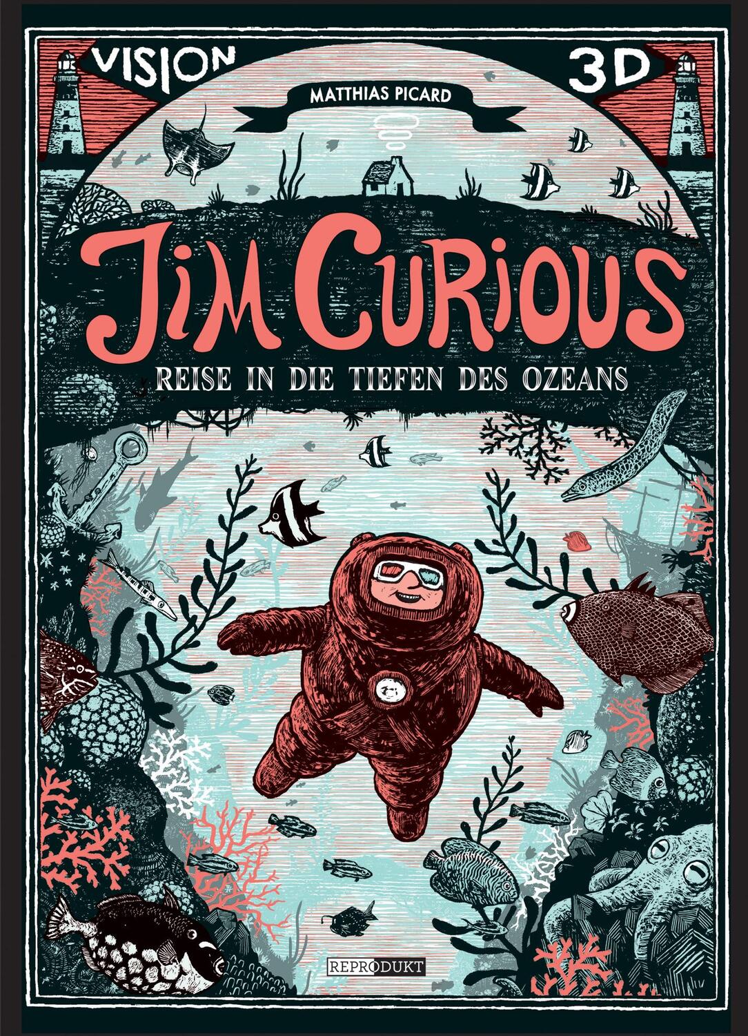Cover: 9783943143454 | Jim Curious | Reise in die Tiefen des Ozeans | Matthias Picard | Buch