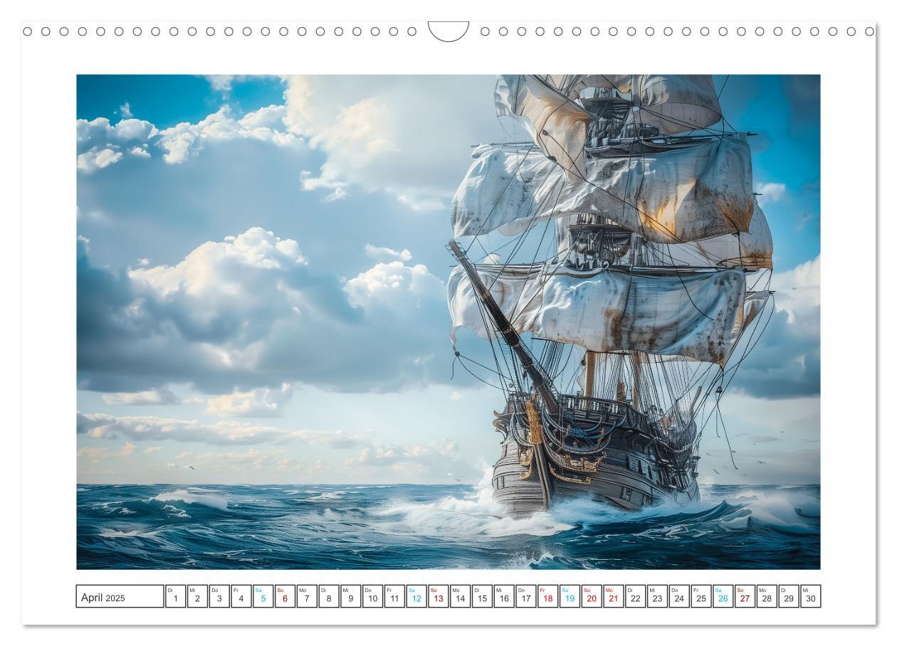 Bild: 9783383831041 | Wind und Wogen (Wandkalender 2025 DIN A3 quer), CALVENDO...