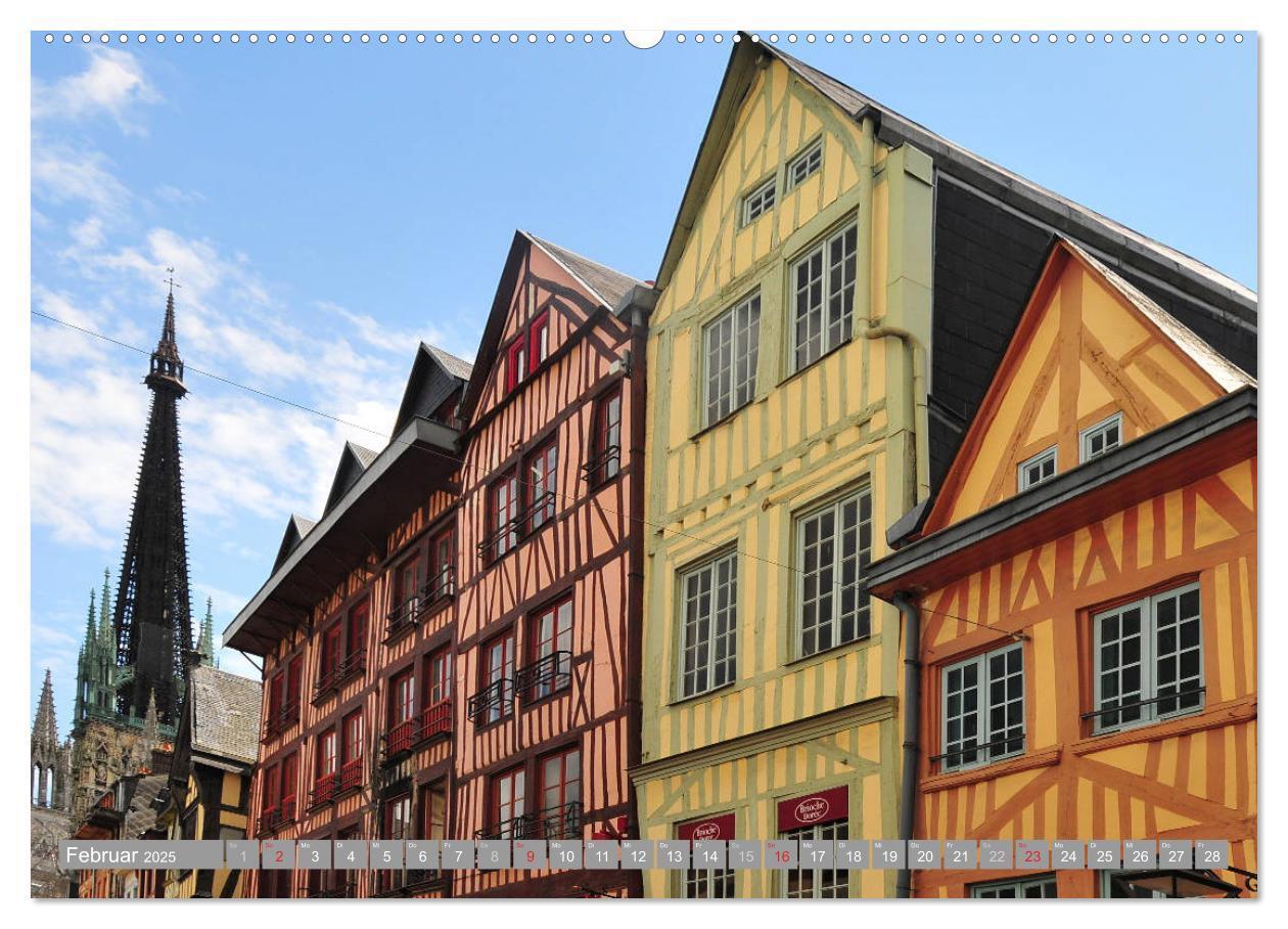 Bild: 9783435680139 | Quer durch die Normandie (Wandkalender 2025 DIN A2 quer), CALVENDO...