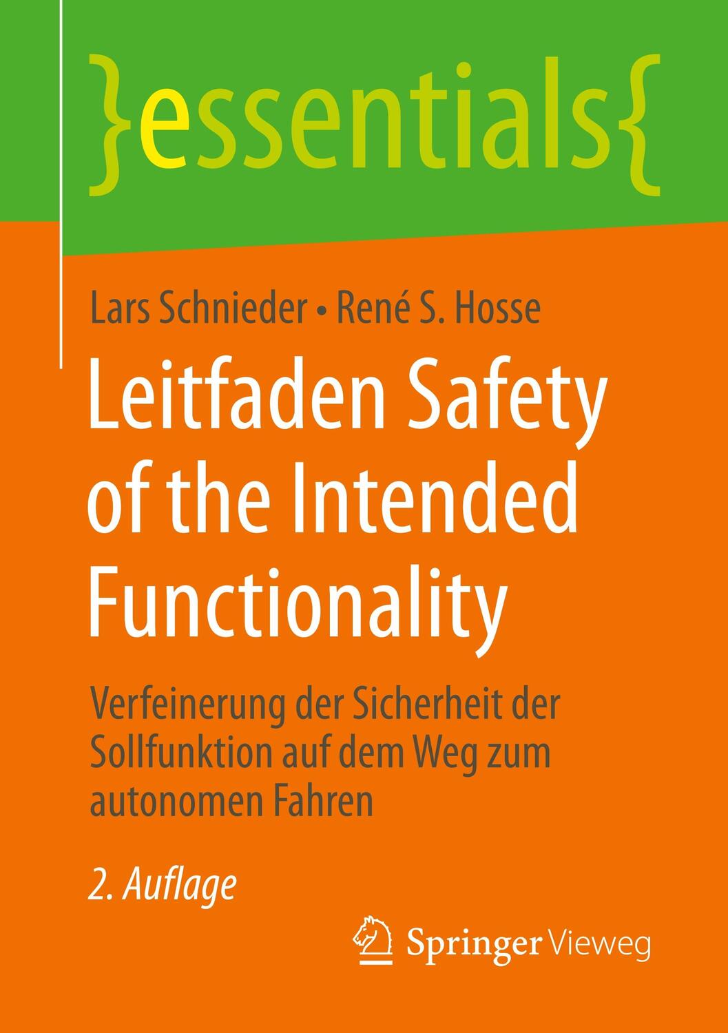Cover: 9783658300371 | Leitfaden Safety of the Intended Functionality | Schnieder (u. a.)