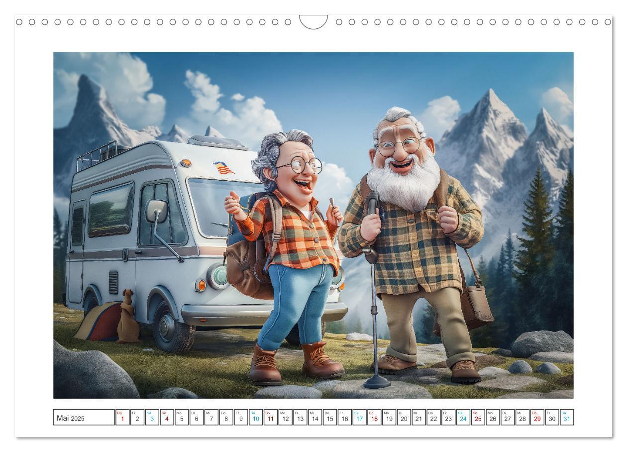 Bild: 9783457185674 | Alt, aber nicht leise (Wandkalender 2025 DIN A3 quer), CALVENDO...