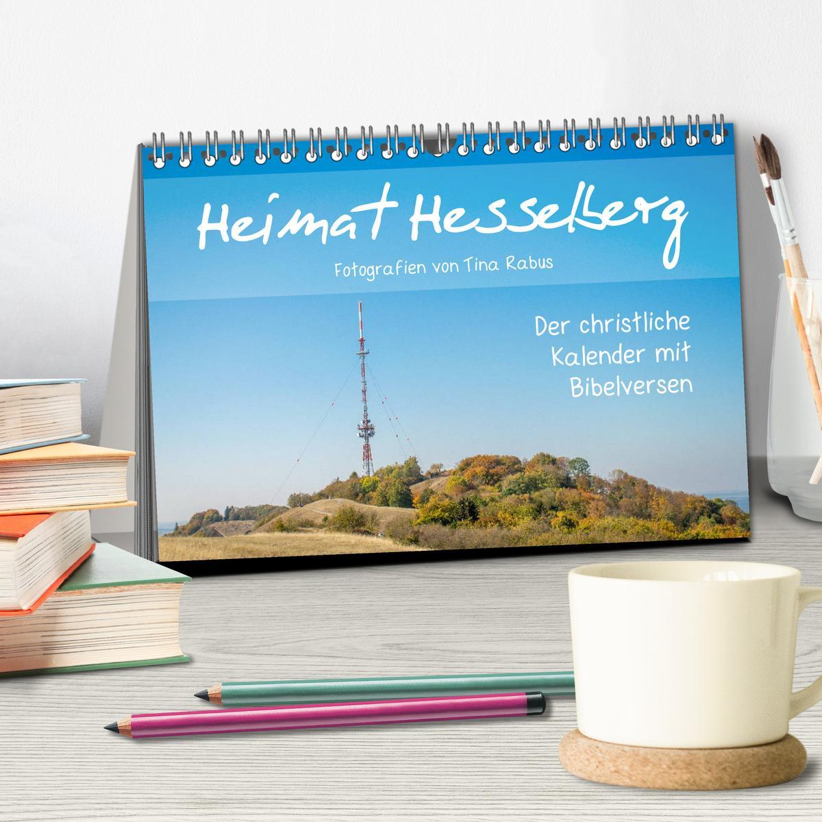 Bild: 9783435278251 | Heimat Hesselberg (Tischkalender 2025 DIN A5 quer), CALVENDO...