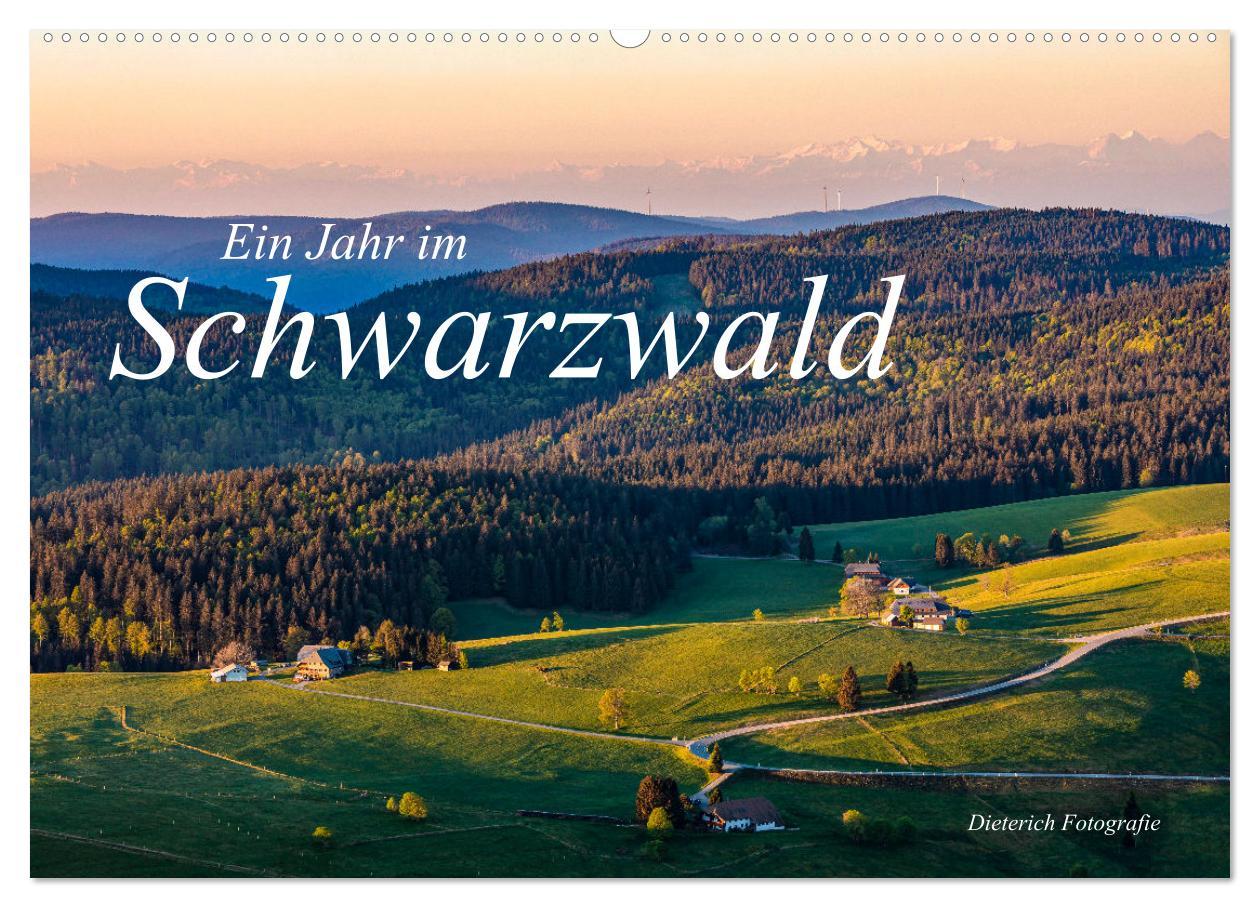 Cover: 9783435076390 | Ein Jahr im Schwarzwald (Wandkalender 2025 DIN A2 quer), CALVENDO...