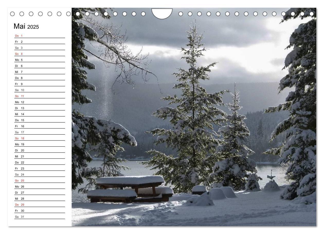 Bild: 9783435525546 | Wintermärchen. Landschaften im Schnee (Wandkalender 2025 DIN A4...