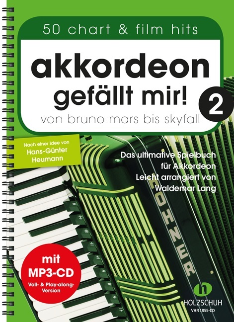 Cover: 9790201309750 | Akkordeon gefällt mir Band 2 (+MP3-CD) für Akkordeon (mit Texten...