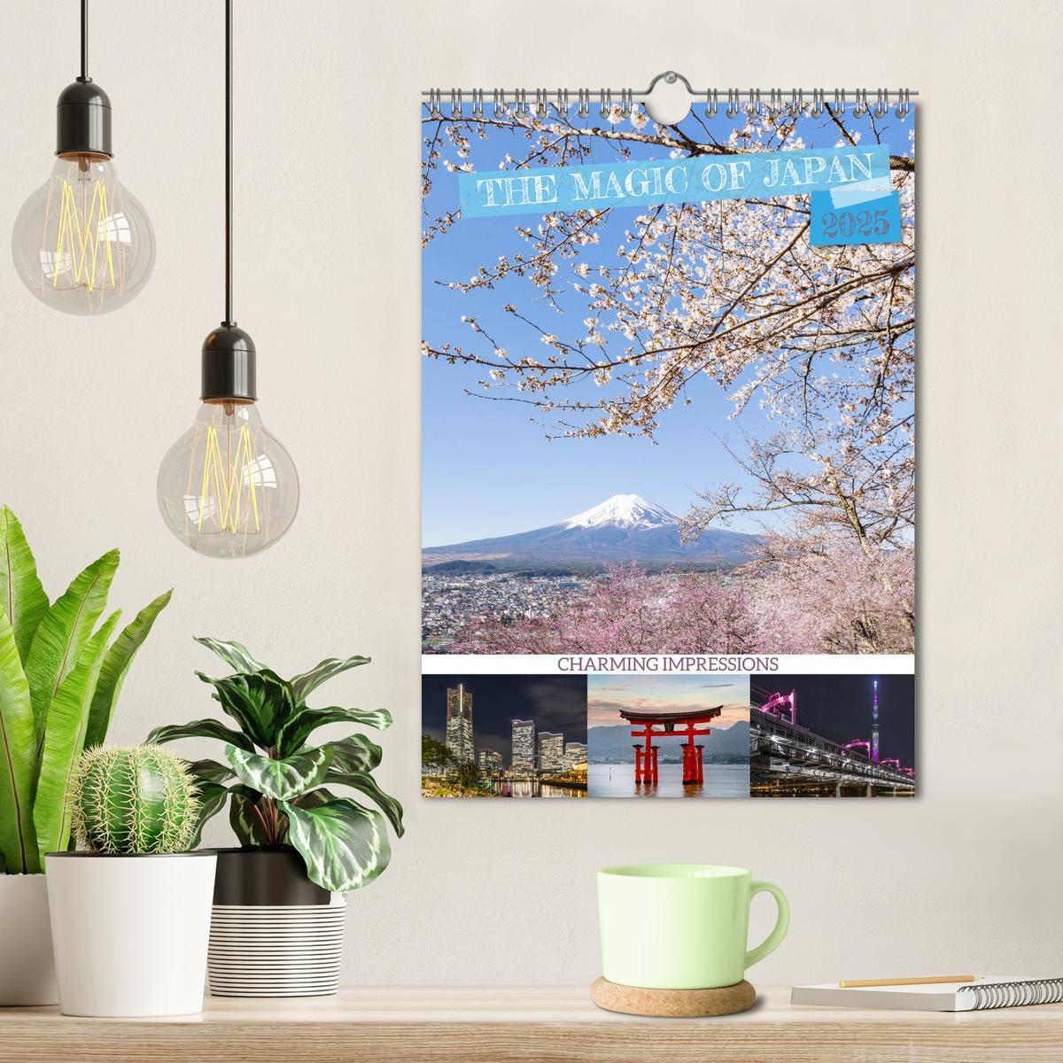 Bild: 9781325982493 | THE MAGIC OF JAPAN Charming impressions (Wall Calendar 2025 DIN A4...