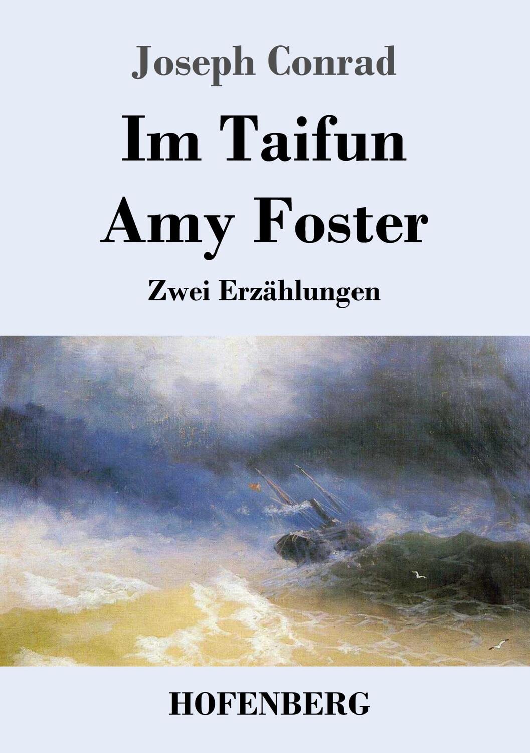 Cover: 9783743738027 | Im Taifun / Amy Foster | Zwei Erzählungen | Joseph Conrad | Buch