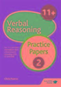 Cover: 9781471869068 | 11+ Verbal Reasoning Practice Papers 2 | Chris Pearse | Taschenbuch