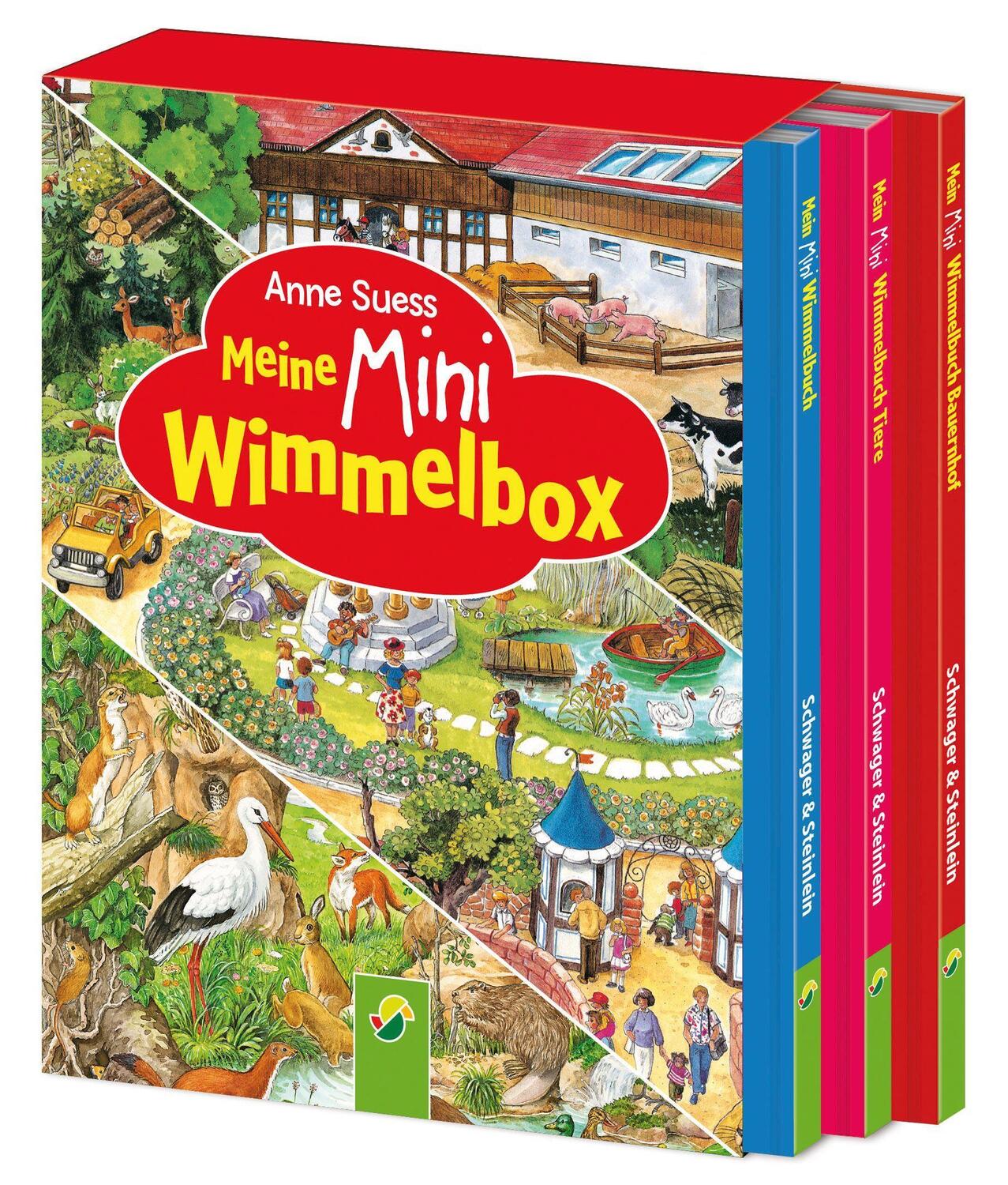 Cover: 9783849932831 | Meine Mini-Wimmelbox | Buch | Deutsch | 2022 | Schwager und Steinlein