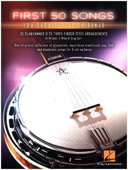 Cover: 888680095826 | First 50 Songs You Should Play on Banjo | Banjo | Buch | Englisch