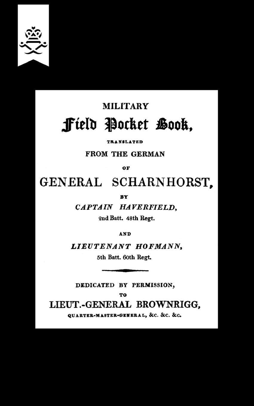 Cover: 9781843428497 | Military Field Pocket Book 1811 (Translation of General Scharnhorst)