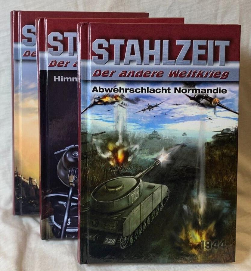 Cover: 9783956342110 | STAHLZEIT Bände 4-6: Abwehrschlacht Normandie - Himmlers große...