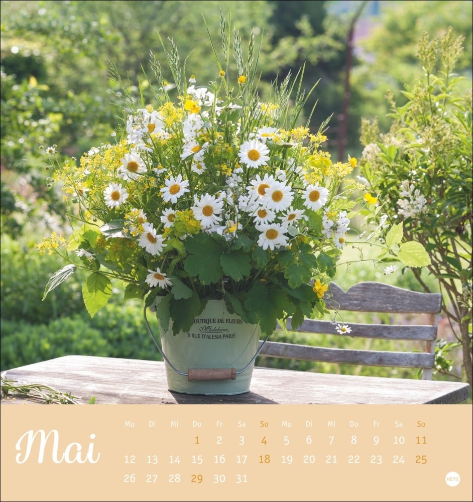 Bild: 9783756406937 | Herzliche Blumengrüße Postkartenkalender 2025 | Kalender | 13 S.