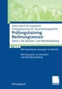 Cover: 9783409120623 | Prüfungstraining Rechnungswesen | Ilse Jürgenliemk (u. a.) | Buch