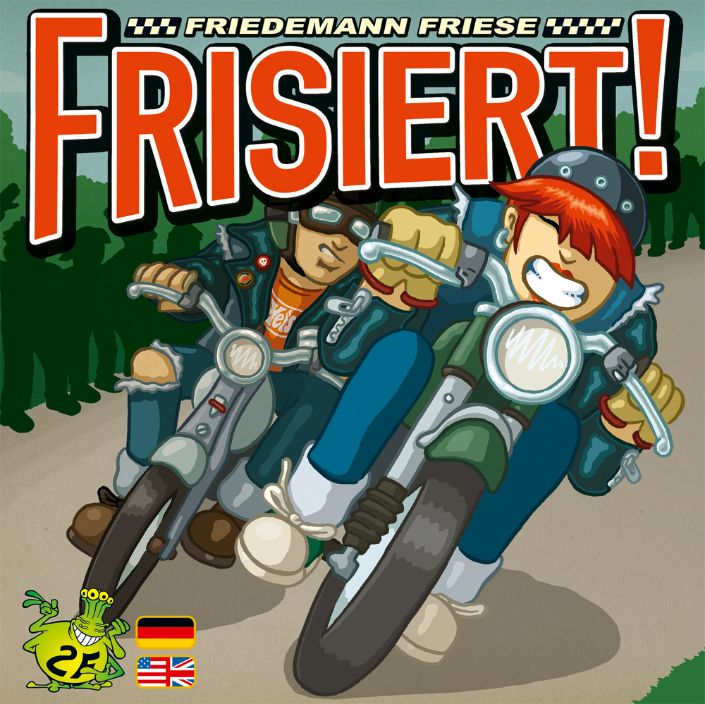 Cover: 4260300450660 | Frisiert! | Das schnelle Mopedrennen-Wettspiel | Friedemann Friese
