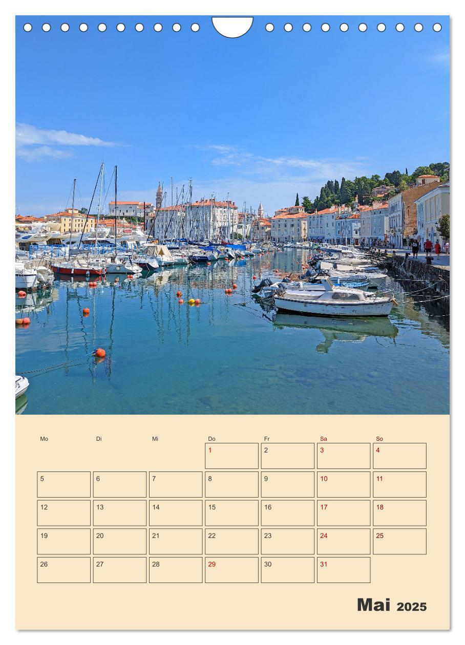 Bild: 9783435863440 | Piran, Sloweniens Perle am Mittelmeer (Wandkalender 2025 DIN A4...