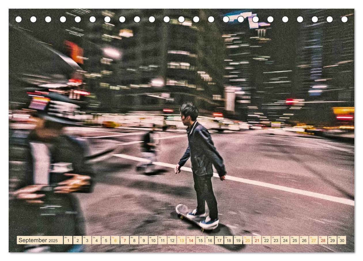 Bild: 9783435460786 | Skateboarding, so cool (Tischkalender 2025 DIN A5 quer), CALVENDO...