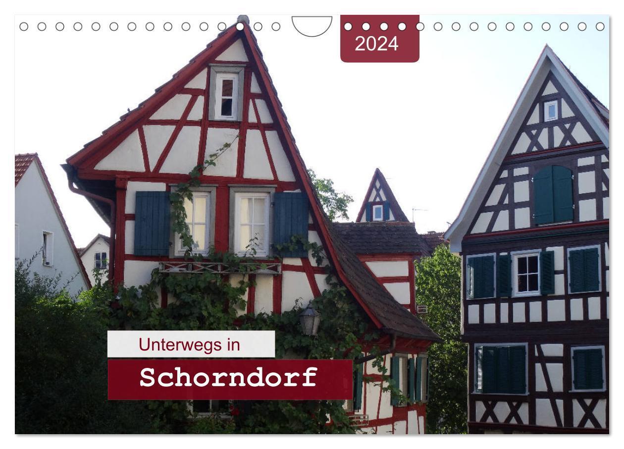 Cover: 9783675757073 | Unterwegs in Schorndorf (Wandkalender 2024 DIN A4 quer), CALVENDO...