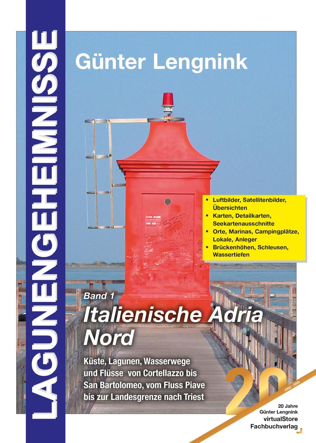 Cover: 9783981889161 | Lagunengeheimnisse, Band 1, italienische Adria Nord | Günter Lengnink