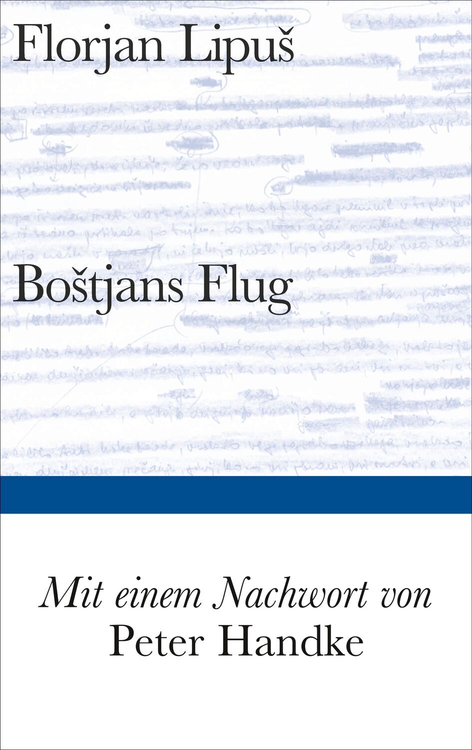 Cover: 9783518224700 | Bostjans Flug | Florjan Lipus | Buch | Bibliothek Suhrkamp | 167 S.