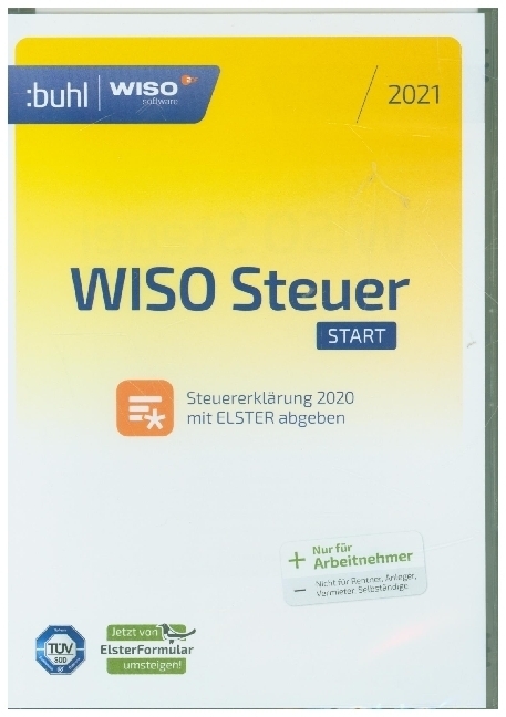 Cover: 4011282003067 | WISO Steuer-Start 2021 | CD-ROM | 100 S. | Deutsch | 2020