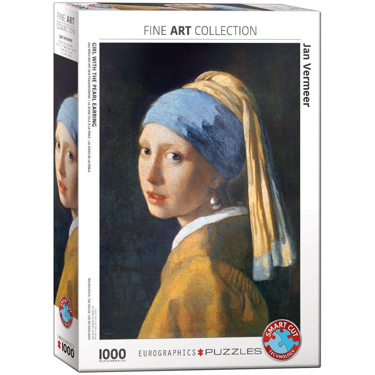 Cover: 628136651585 | Das Mädchen mit dem Perlenohrring von Jan Vermeer 1000 Teile | Vermeer