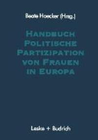 Cover: 9783810017826 | Handbuch Politische Partizipation von Frauen in Europa | Beate Hoecker