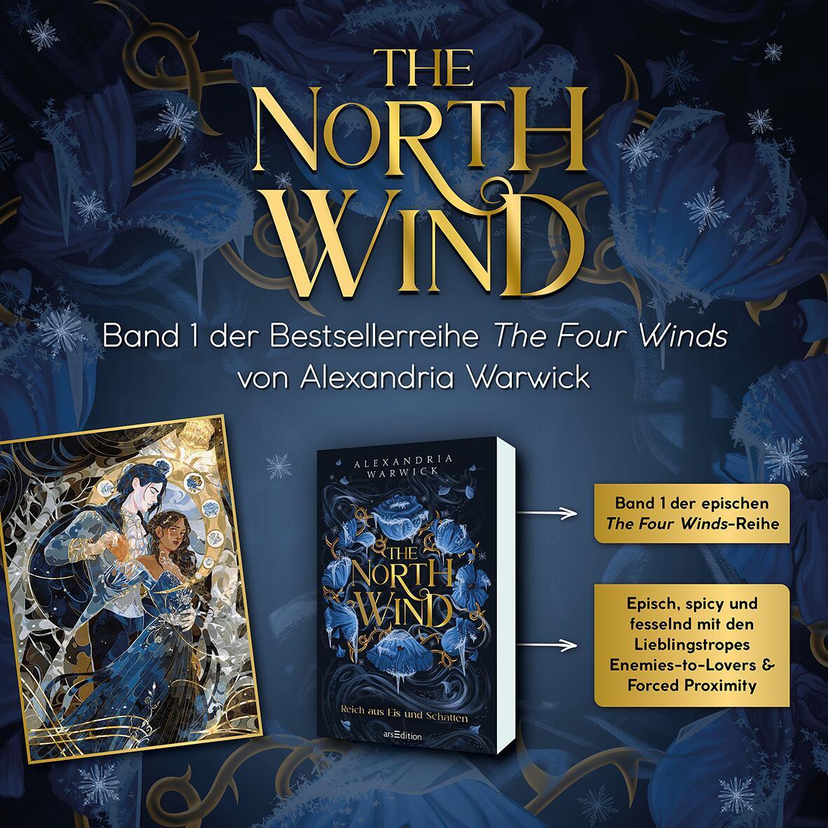 Bild: 9783845861074 | The North Wind - Reich aus Eis und Schatten (The Four Winds 1) | Buch