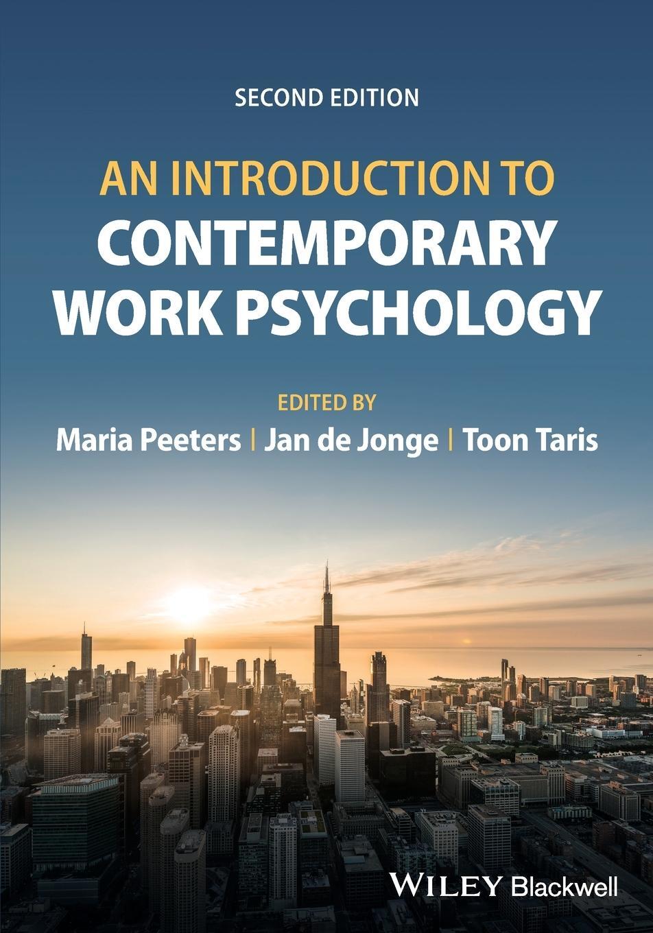 Cover: 9781119887362 | An Introduction to Contemporary Work Psychology | Jan De Jonge (u. a.)