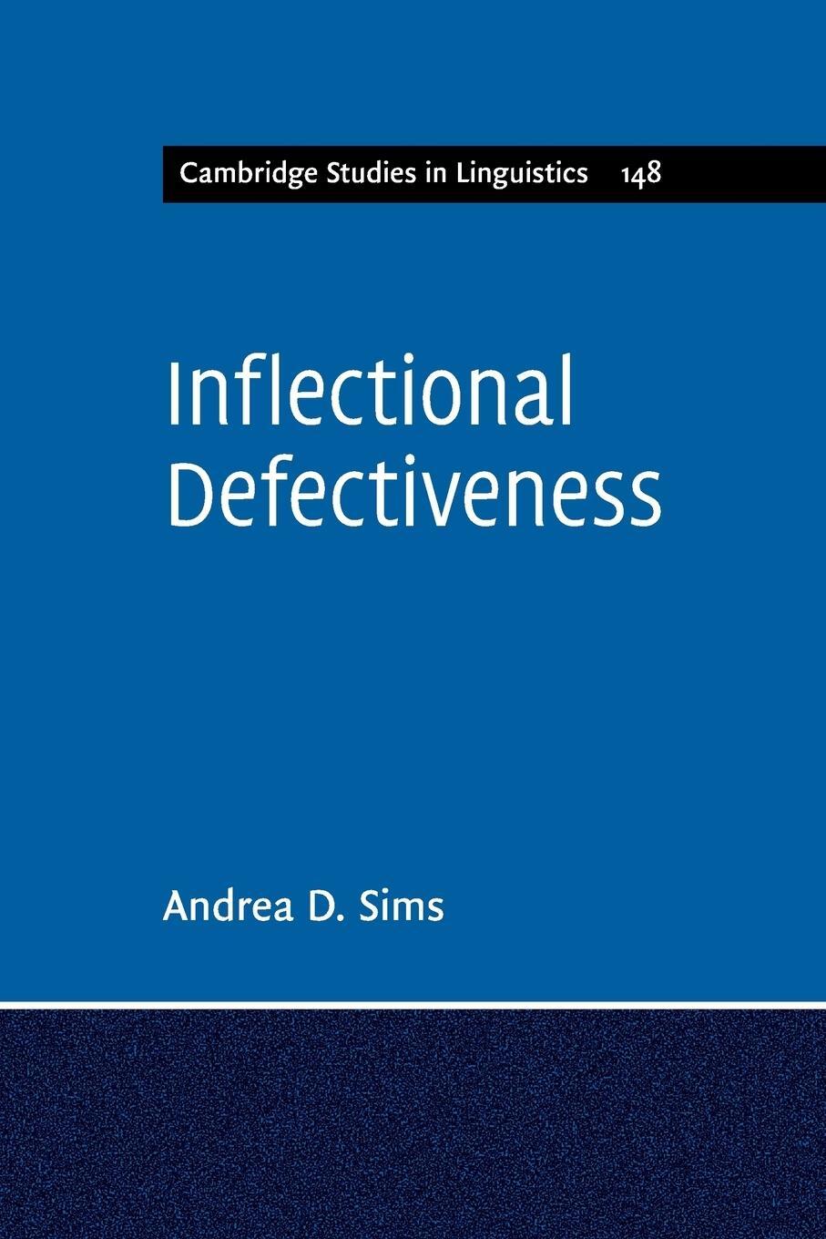 Cover: 9781107623712 | Inflectional Defectiveness | Andrea Sims | Taschenbuch | Paperback
