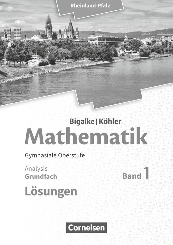 Cover: 9783060048410 | Mathematik Sekundarstufe II - Rheinland-Pfalz. Grundfach Band 1 -...