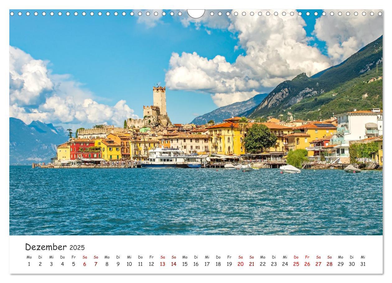 Bild: 9783435013012 | Malcesine am Gardasee (Wandkalender 2025 DIN A3 quer), CALVENDO...