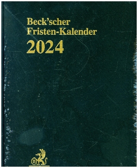 Cover: 9783406770913 | Beck'scher Fristen-Kalender 2024 | Kalender | Cabra-Lederfaser | 2024