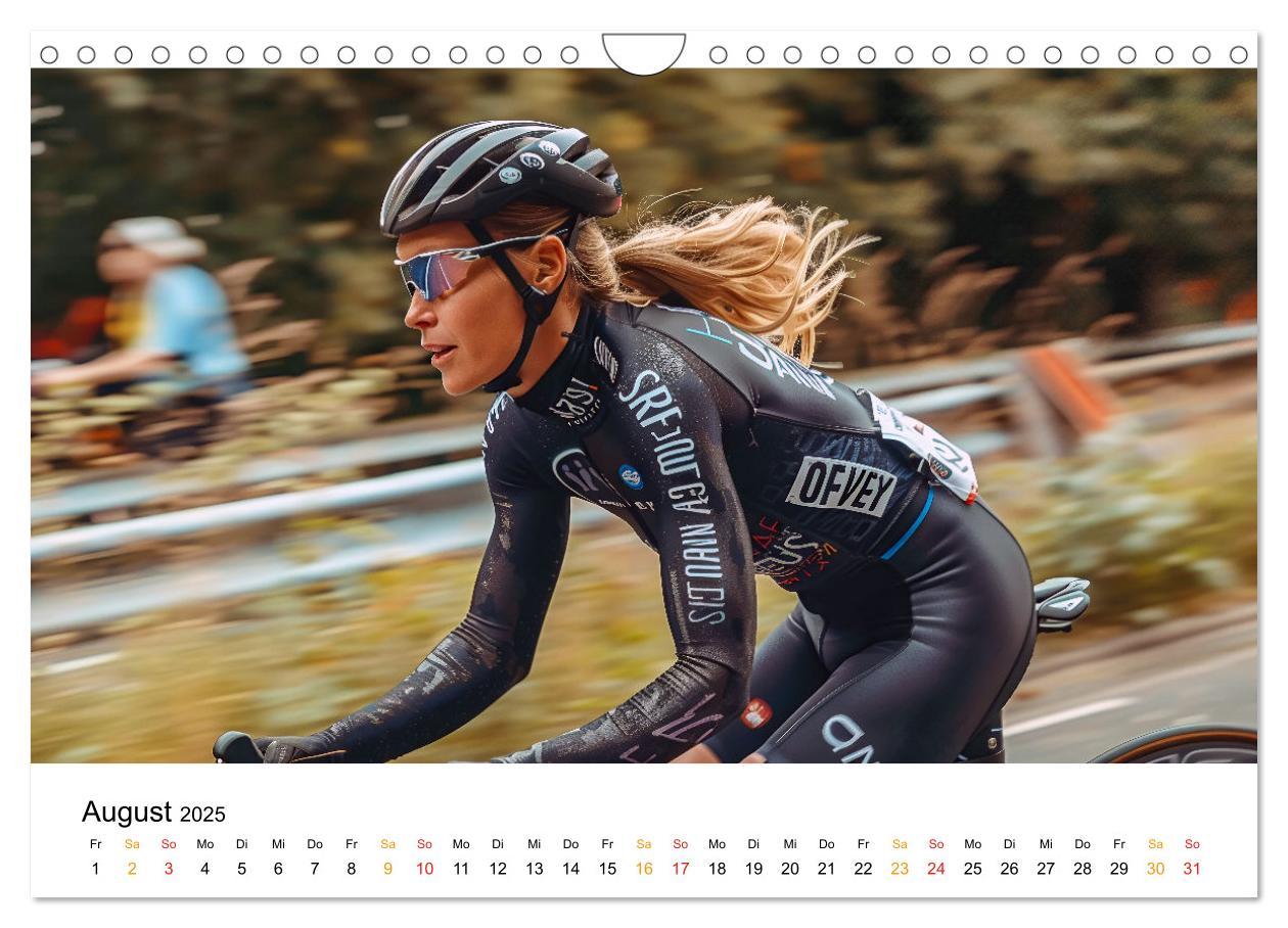 Bild: 9783457226377 | Triathlon Power (Wandkalender 2025 DIN A4 quer), CALVENDO...