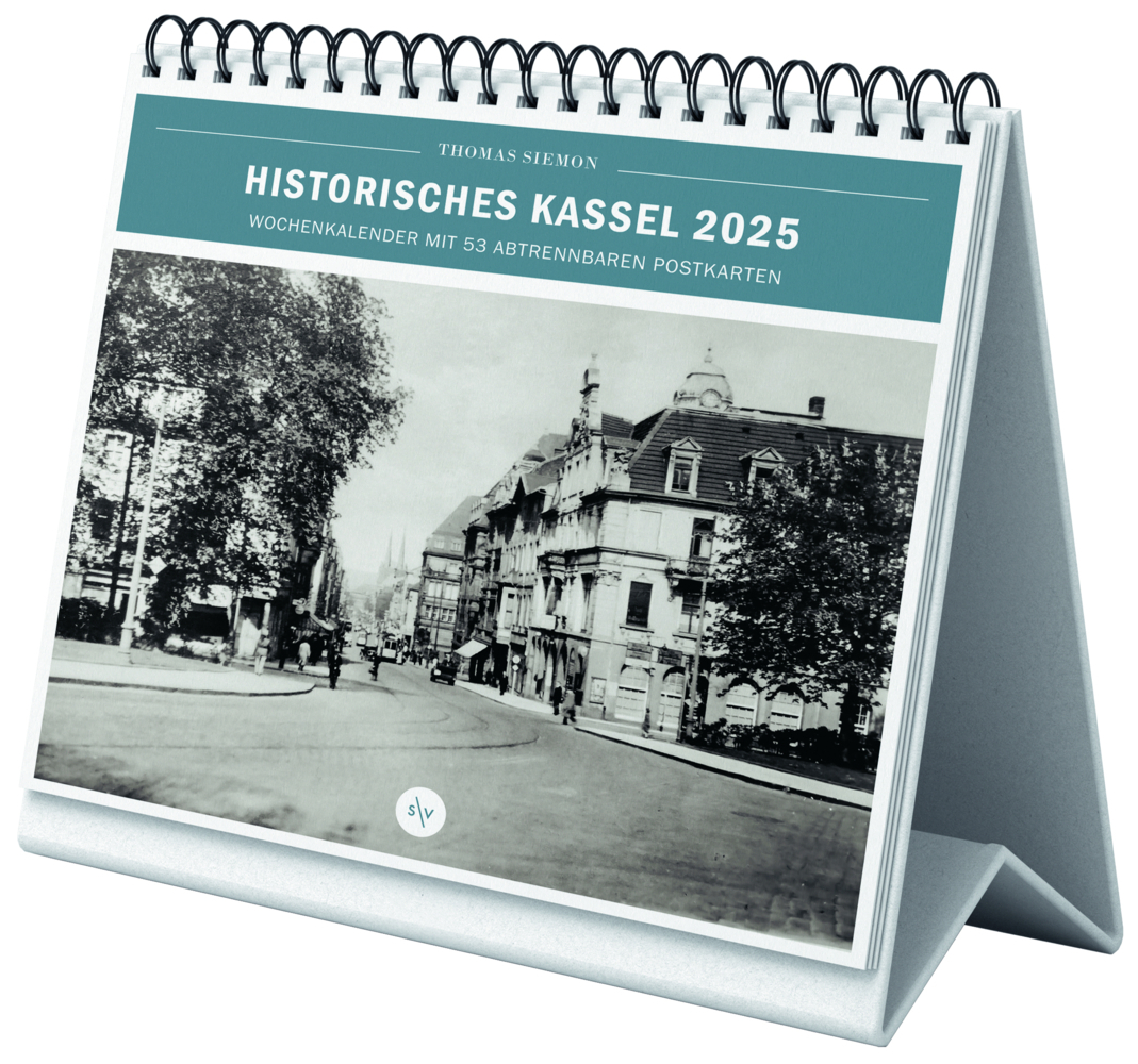 Cover: 9783955425067 | Historisches Kassel 2025 | Thomas Siemon | Kalender | Spiralbindung