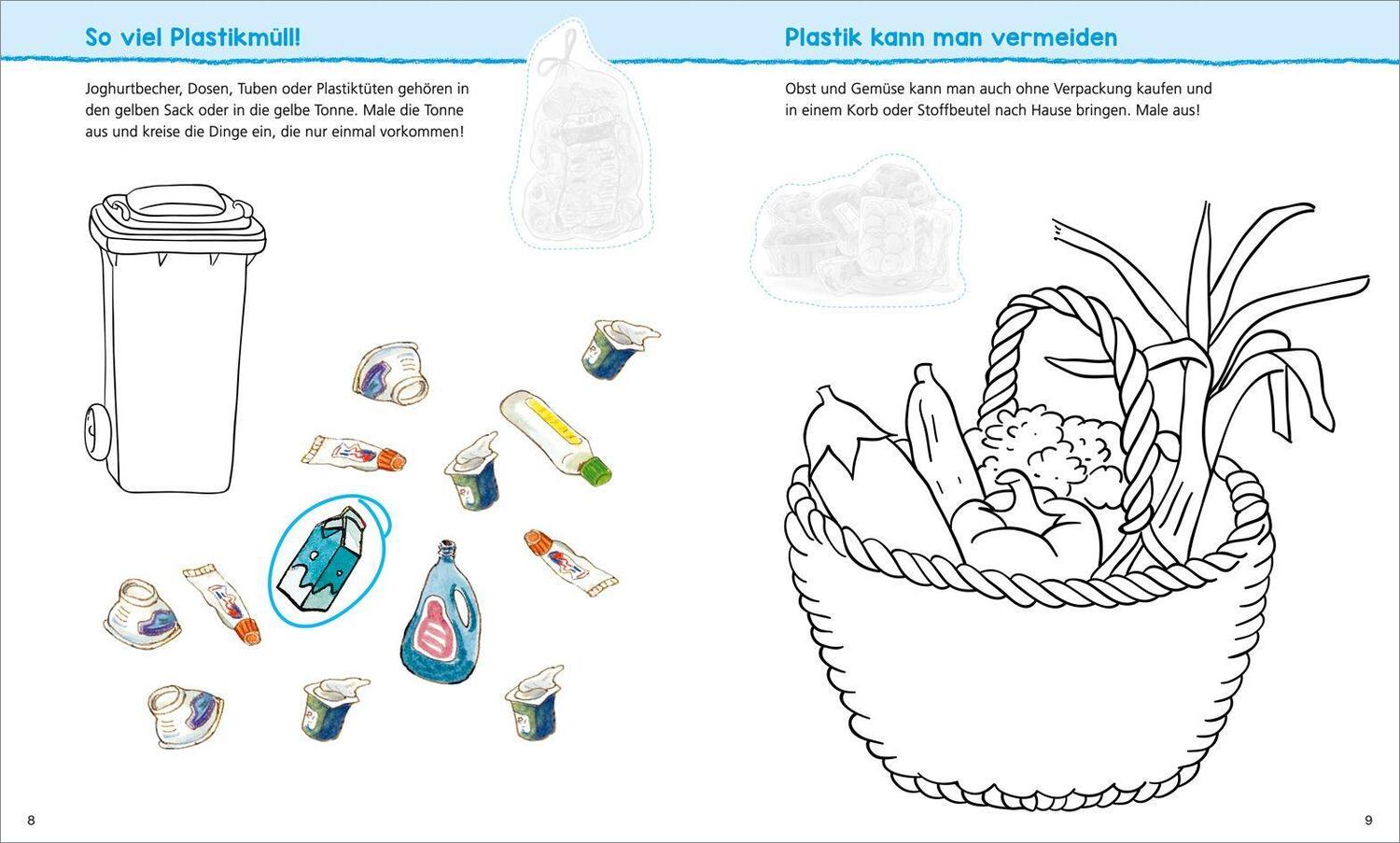 Bild: 9783788621520 | WAS IST WAS Kindergarten Malen Rätseln Stickern Bei der Müllabfuhr
