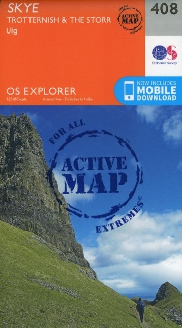 Cover: 9780319472637 | Skye - Trotternish and the Storr | Ordnance Survey | (Land-)Karte